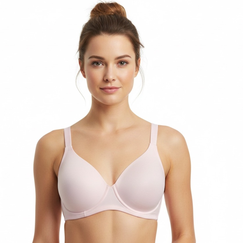 SKIMS Seamless Pink Bra Sz 44H